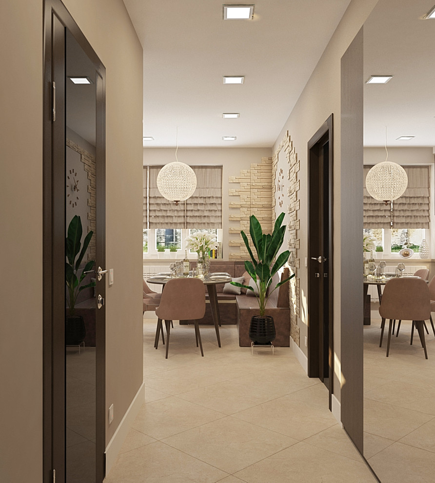 Дизайн-проект однокомнатной квартиры г. Тверь ул. Румянцево