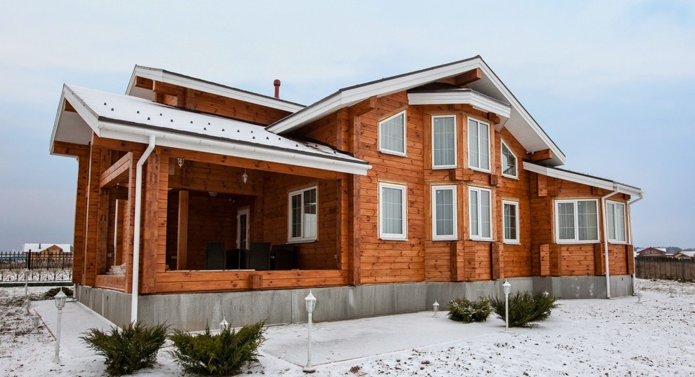 Строительство домов из клееного бруса