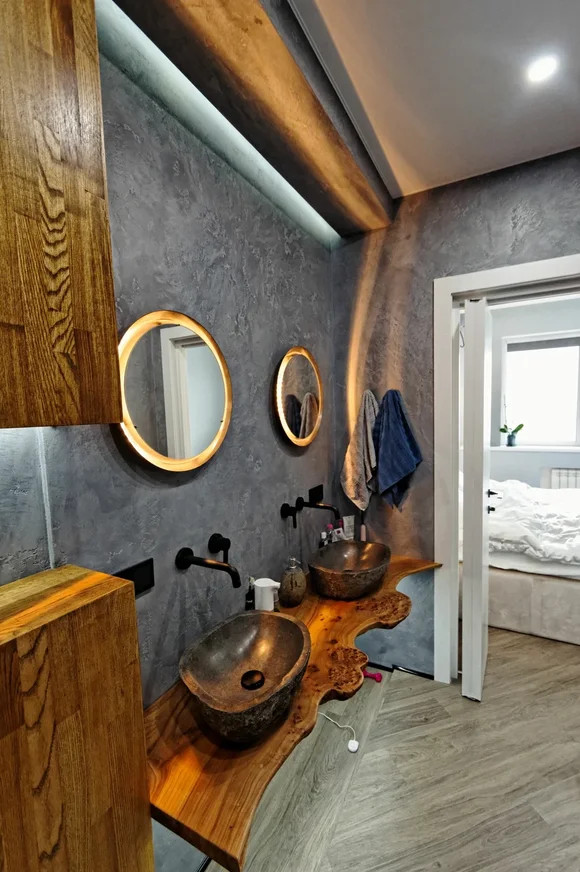 Ванная комната в балийском стиле