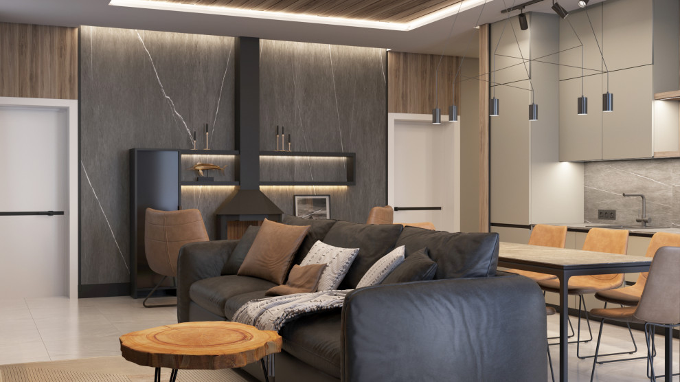 Дизайн проект Интерьера "Калиновка"