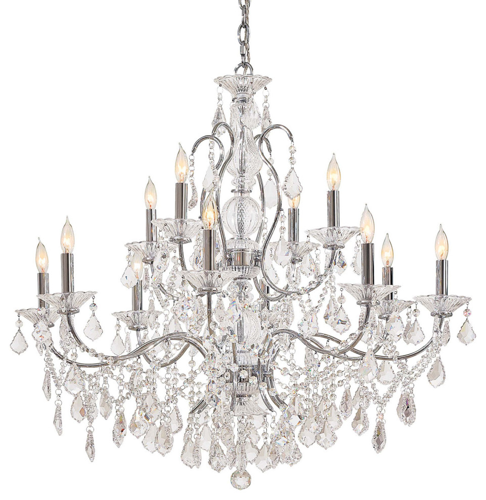 Minka Metropolitan, N8008, Vintage, 12Light Chandelier Traditional