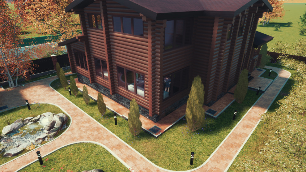 Ландшафтный дизайн участка