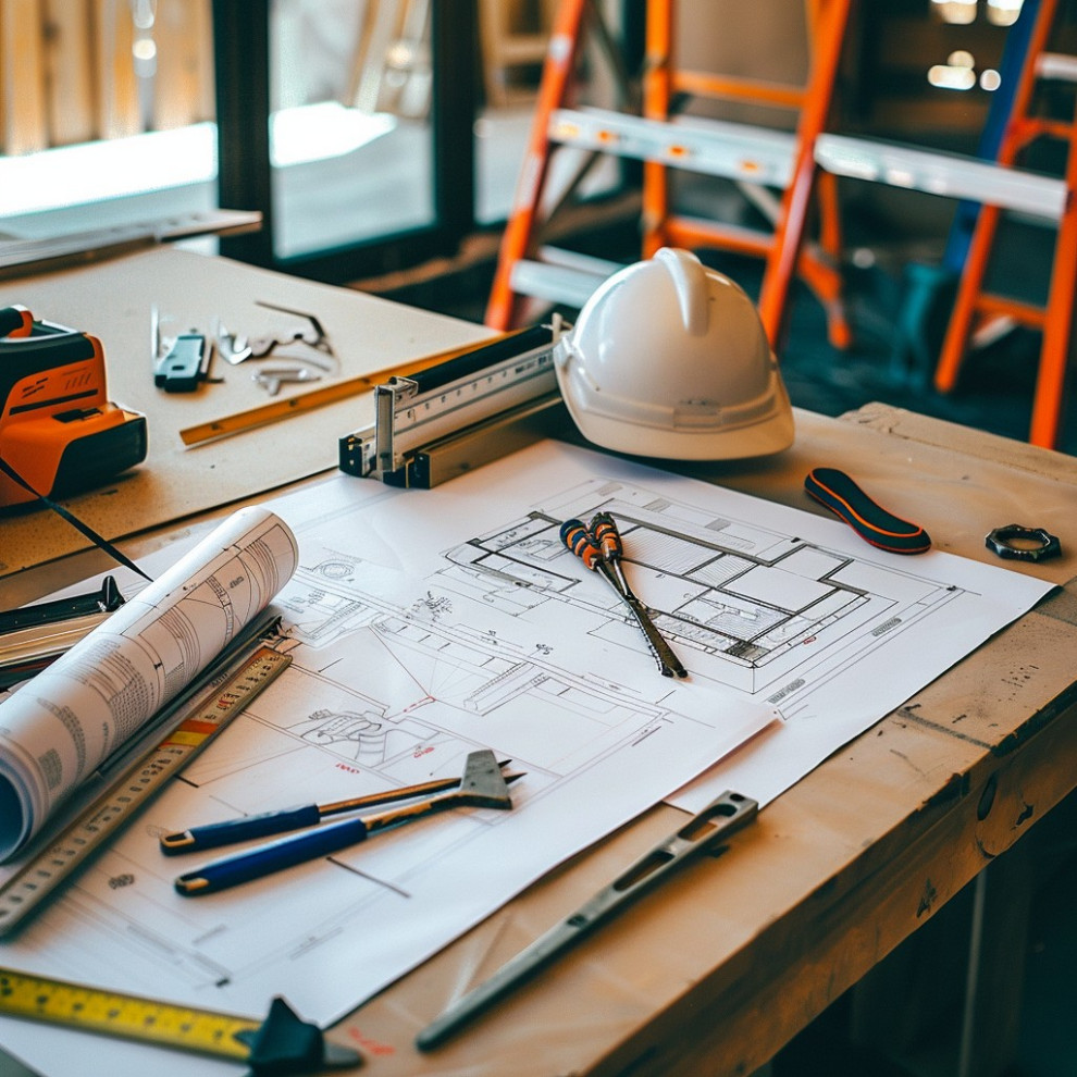 Construction Desk Sweaney Custom Homes