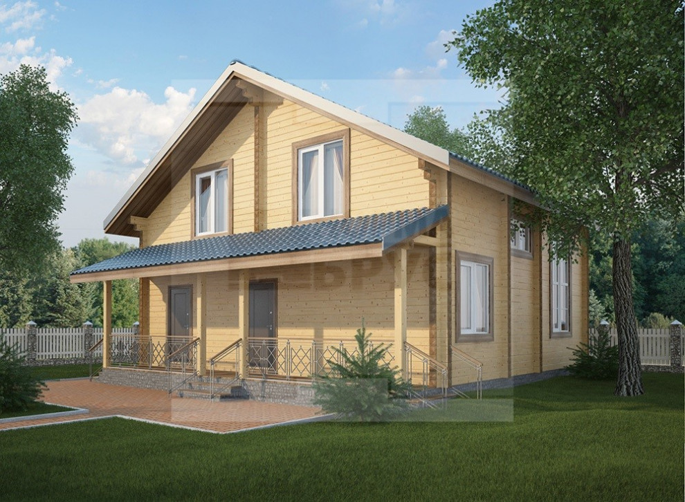 Дом из профилированного бруса НД1-11