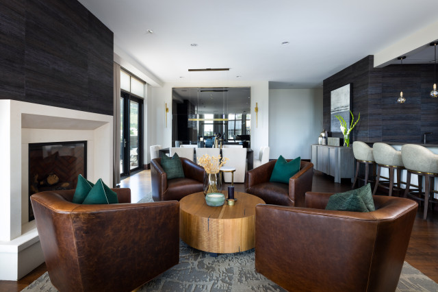 Boulder Contemporary Condo modern-wohnbereich