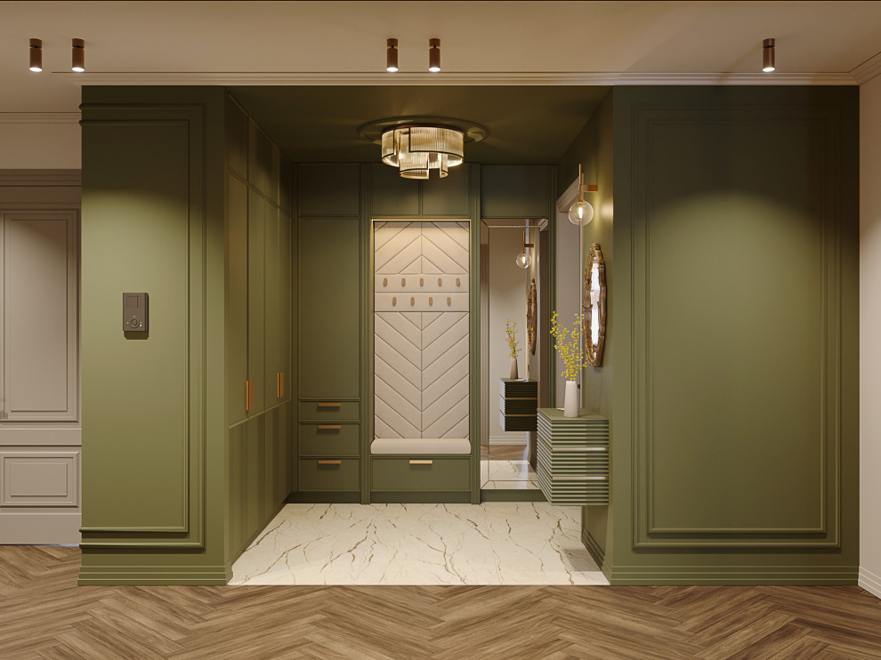 Интерьер трехкомнатной квартиры