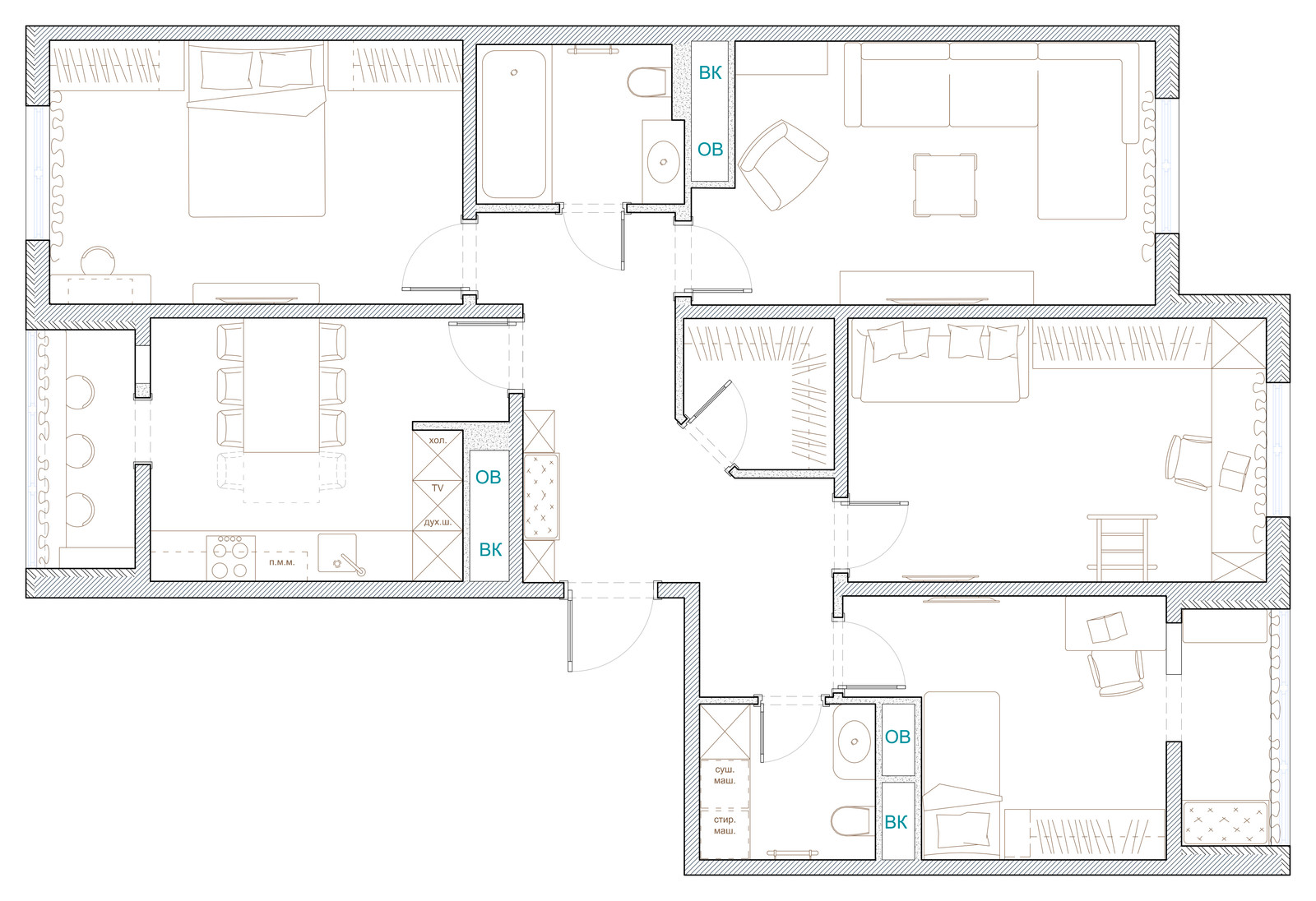 Квартира ЖК Лучи