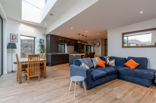 Extension and refurbishment, Monkstown contemporary-vardagsrum