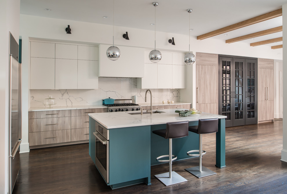 Kitchen - transitional kitchen idea in DC Metro