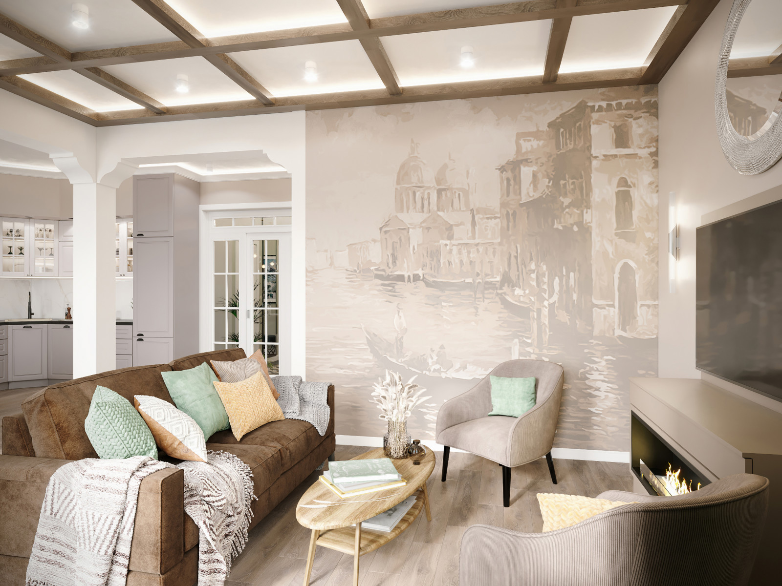 Дизайн-проект дома в КП А la Катуар