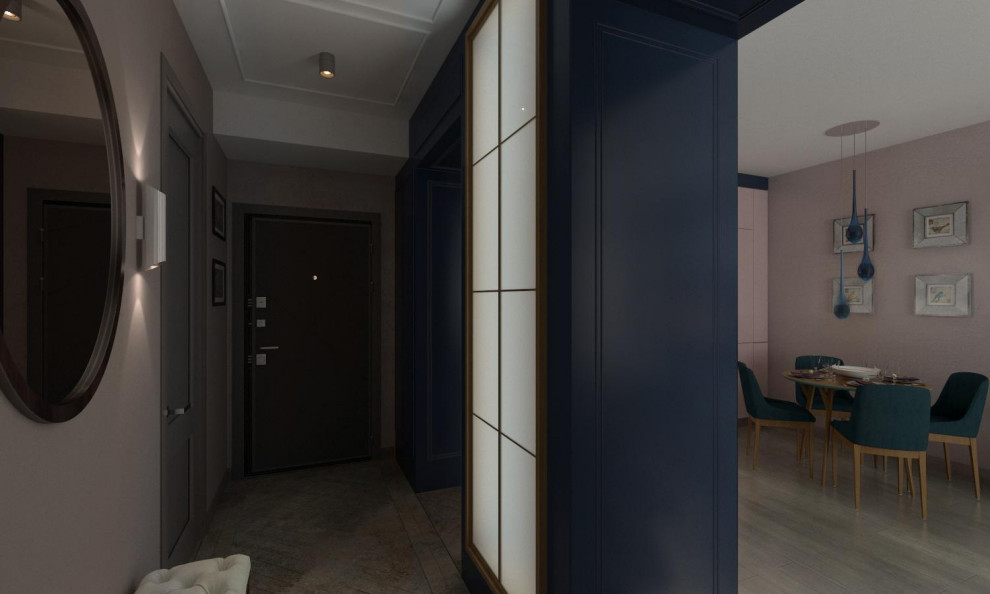 Проект квартиры "Капучино и МОРЕ"