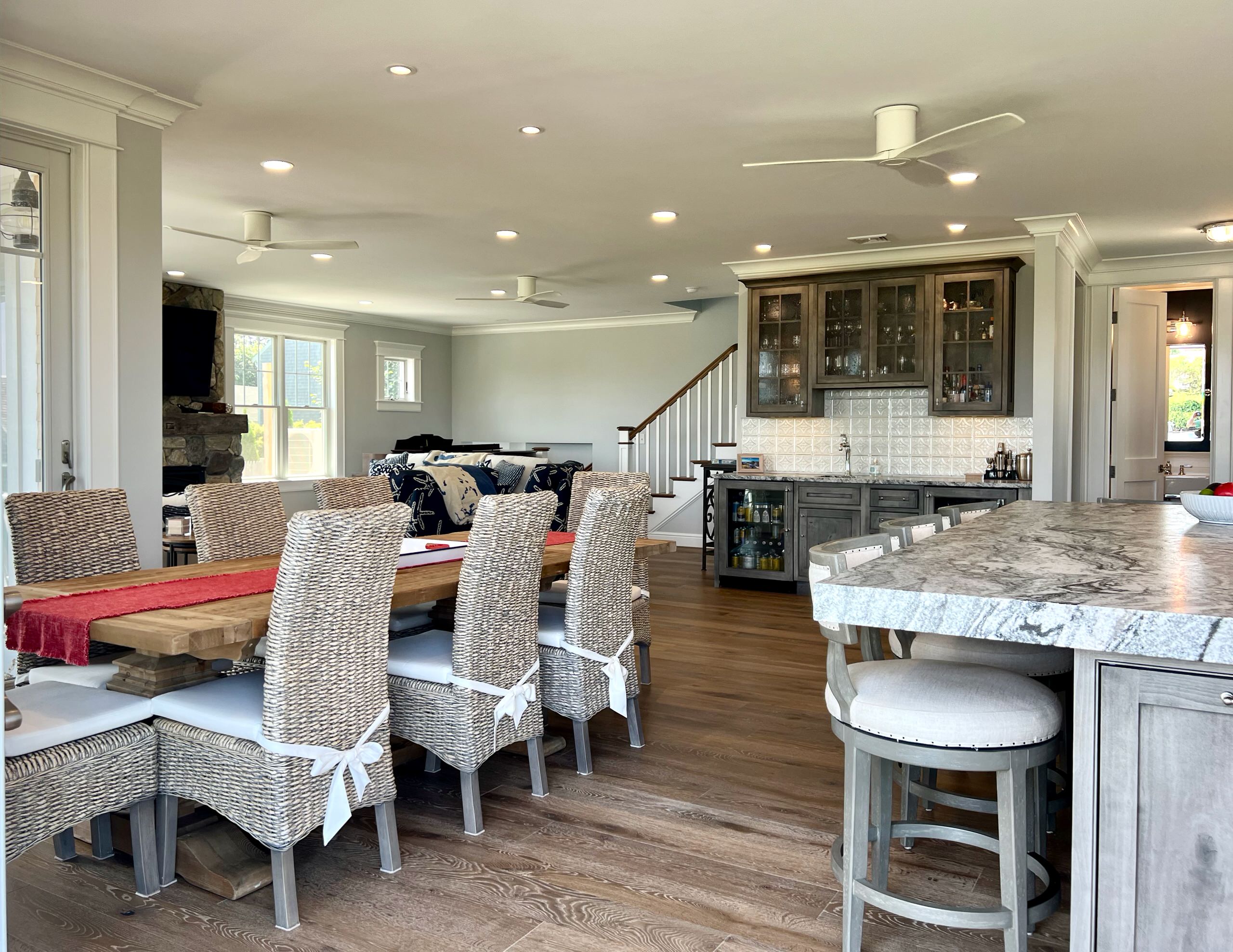 Two Views Waterfront Shingle Style Home