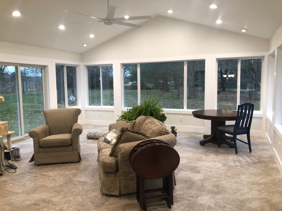 New 4 season porch, furniture acq., arrangement, decor.. overwhelmed