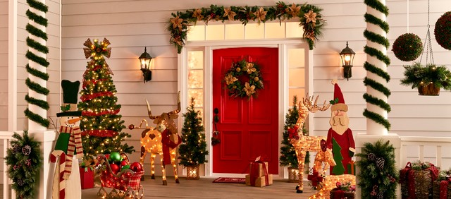 Christmas klassisk-veranda