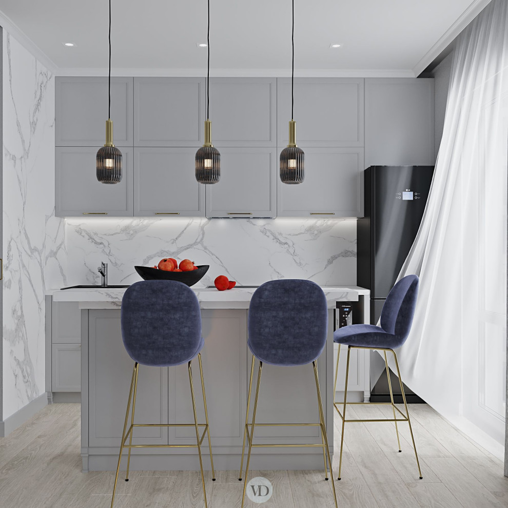 Дизайн-проект квартиры Яблочкино