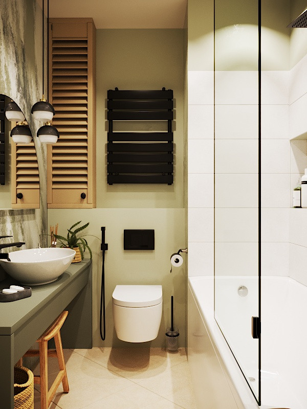 Ванная в мастер-спальне