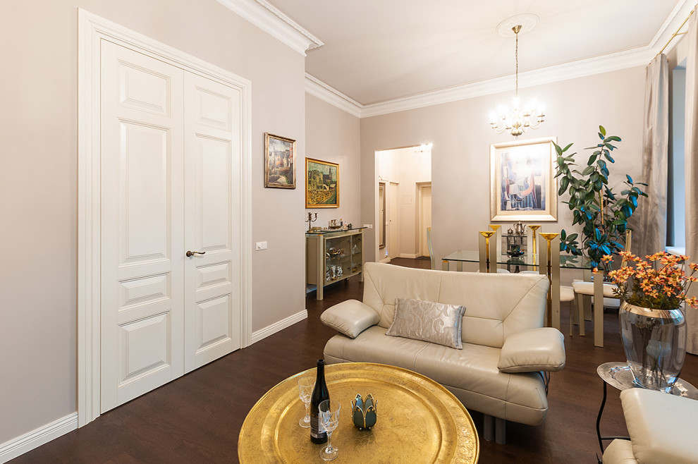 Квартира в Вильнюсе. Паркетная доска и итальянские двери