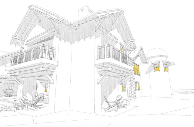 Projects in Process rustic-rendering
