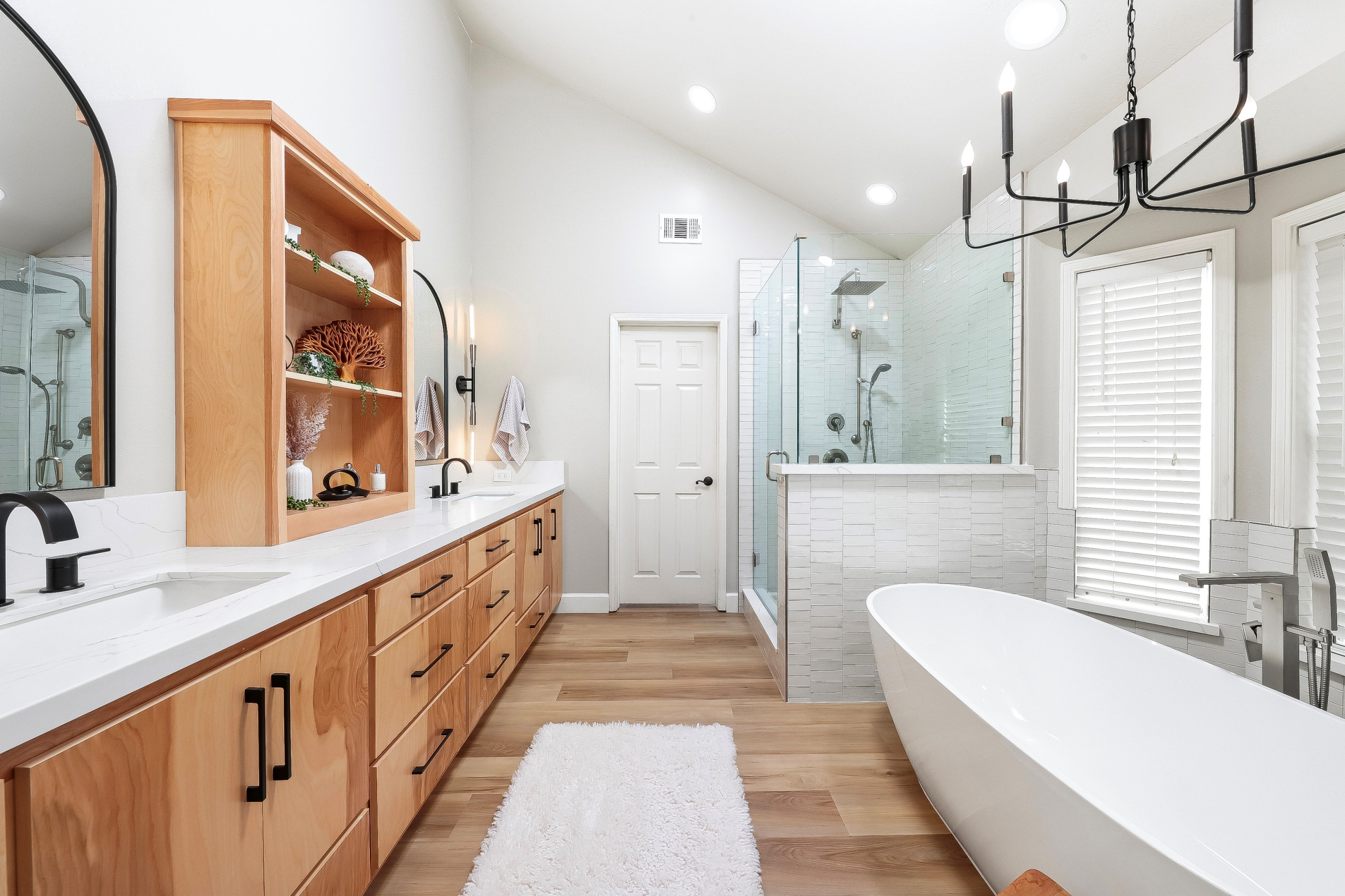 Organic Primary Bathroom Remodel, West 32nd Lancaster