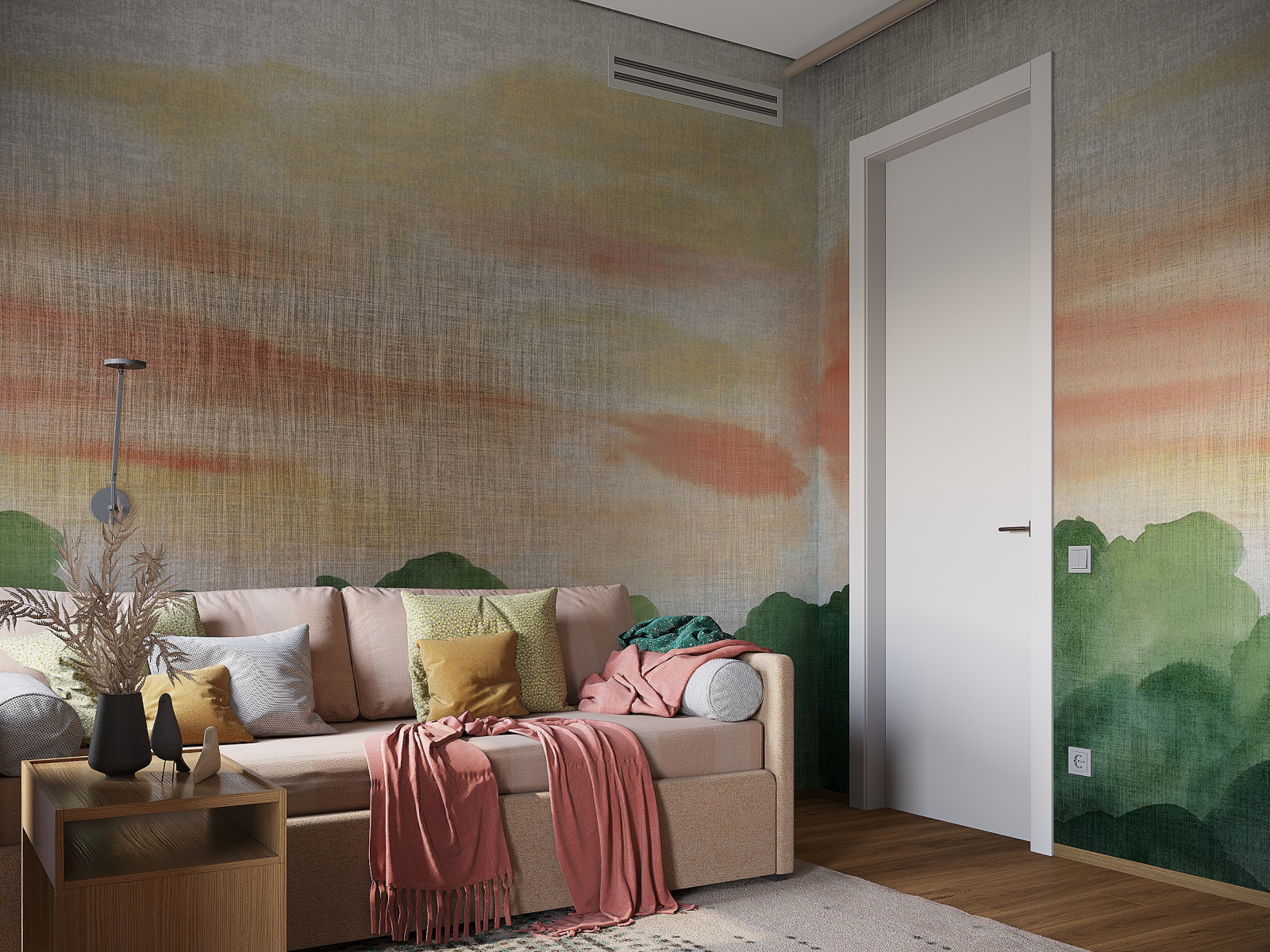 Необычная квартира для молодой семьи