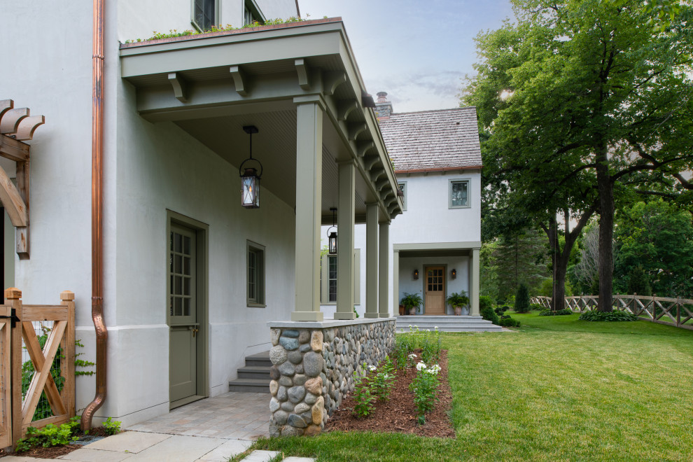 Modern European Cottage - French Country - Porch - Minneapolis - by ...