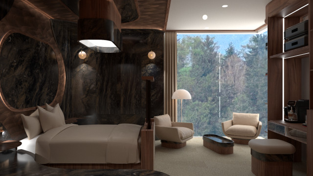 CONCOURS FORMICA - 2&egrave;me Place Nationale rustic-bedroom