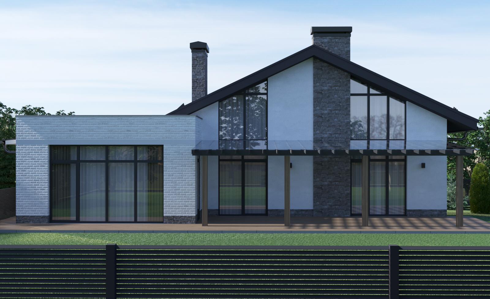 Жилой дом п. Ростоши 2