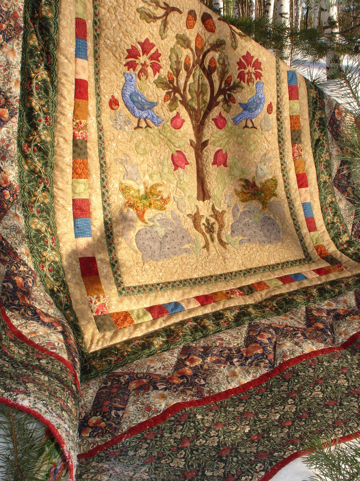 Одеяла в технике пэчворк