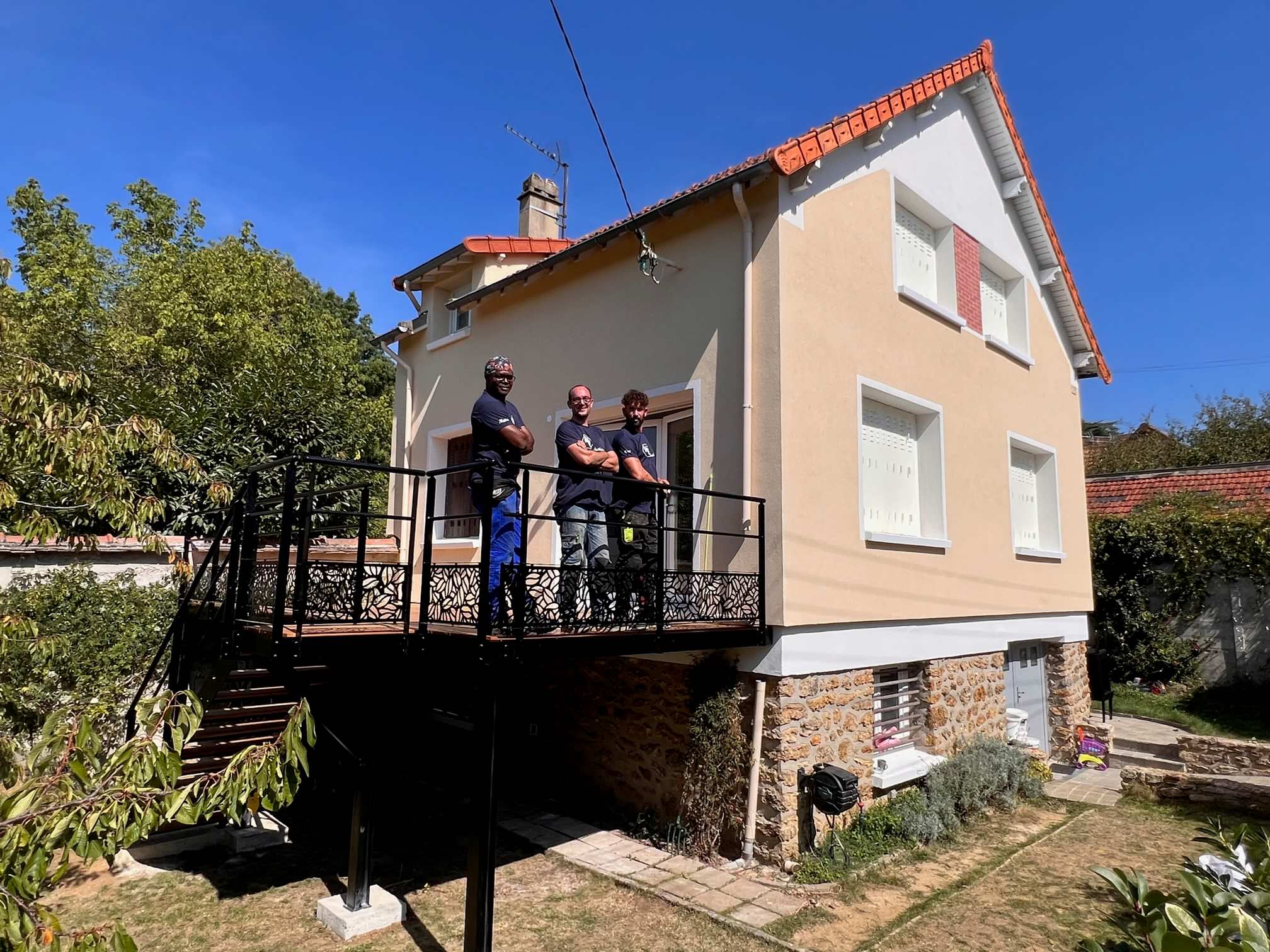 Terrasse surélevée