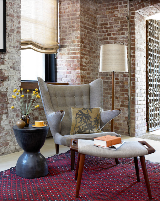 Your Complete Guide To Painting An Internal Brick Wall Houzz Au - How To Paint Brick Walls Interior