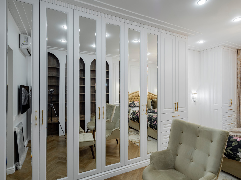 Стильная меблировка спальни