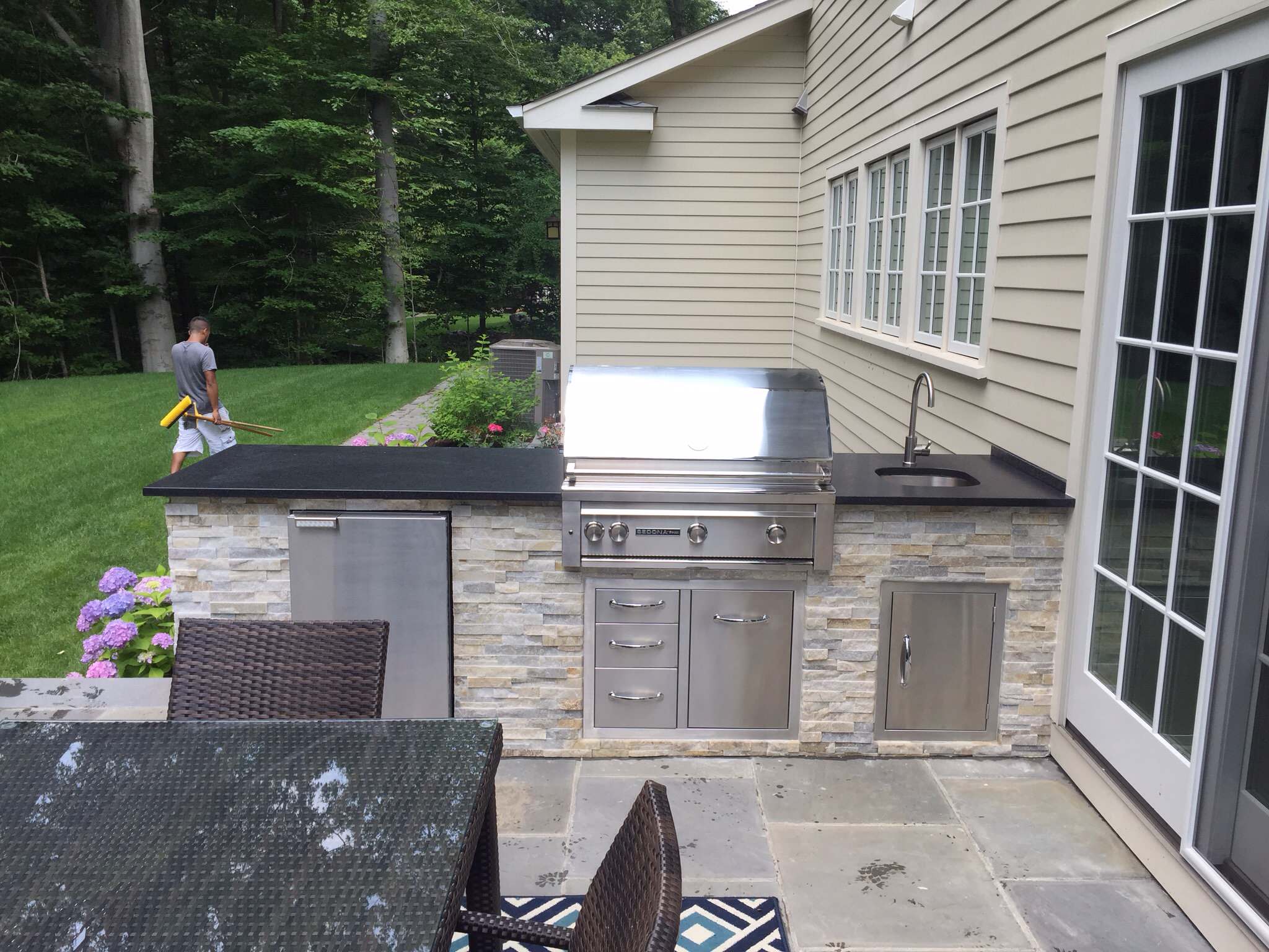 Manny and Sairah's Outdoor kitchen