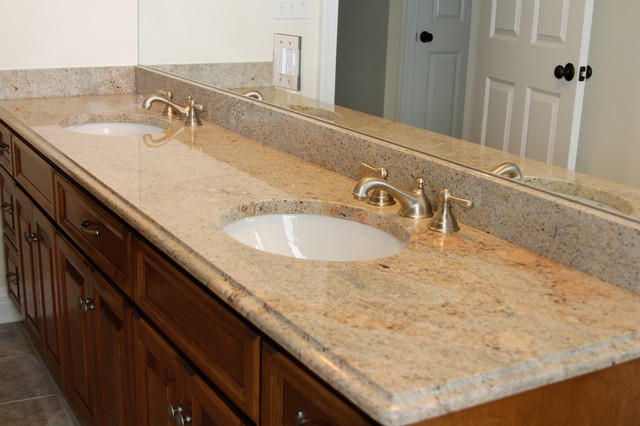 Vanity Counter Traditional Bathroom New York By Stone Art