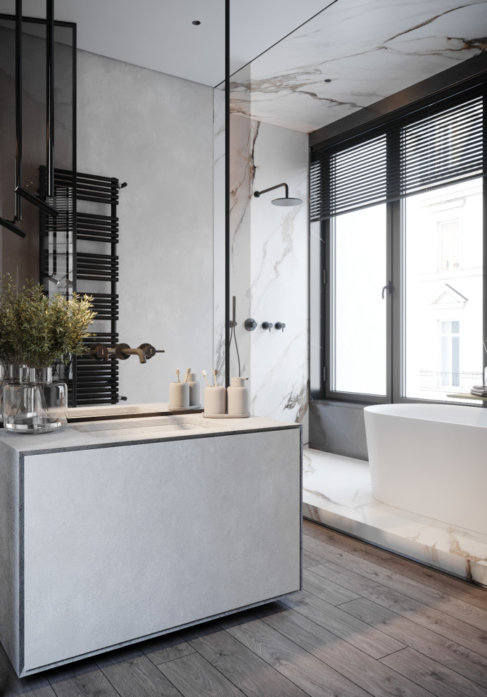 Дизайн интерьера трехкомнатной квартиры в ЖК Futurist