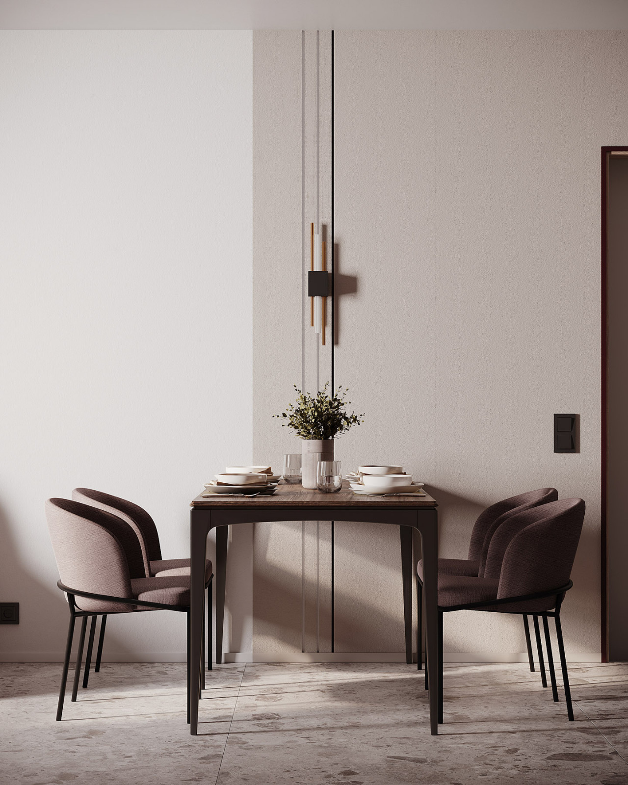 Кухня-гостиная из проекта ЖК Панова Парк