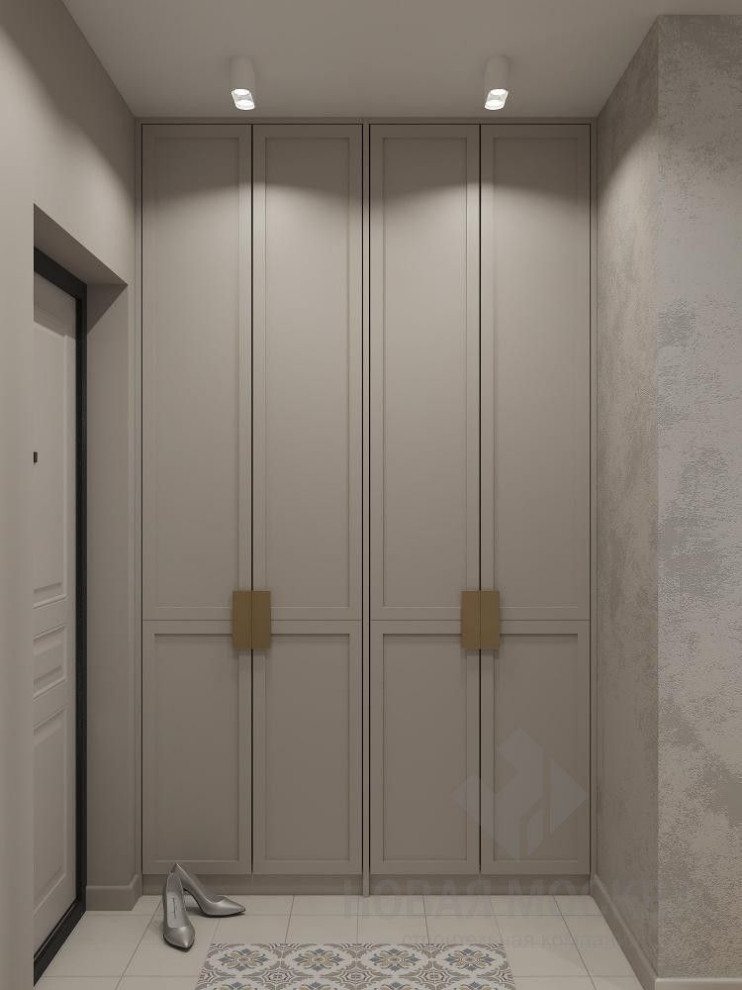 Дизайн-проект однокомнатной квартиры 40 кв.м в Марьино в ЖК «Домашний»