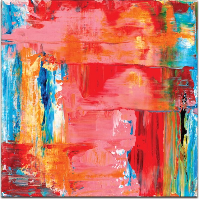 Abstract Wall Art 'Urban Life 1', Urban Decor on Metal or Plexiglass