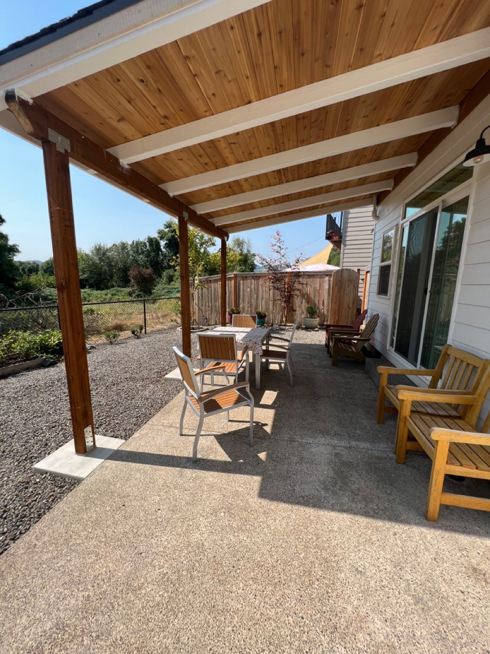 Custom Cedar Patio Cover