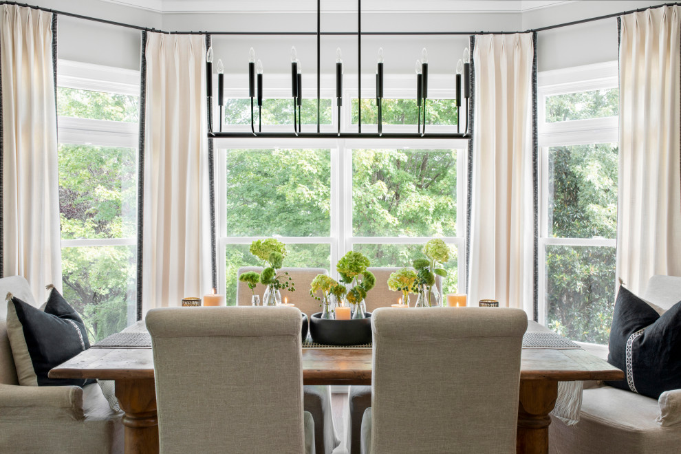 Let there be Light in Brentwood - Farmhouse - Dining Room - Nashville ...