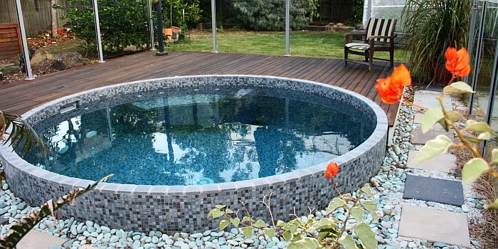 Traditional pool in Brisbane.