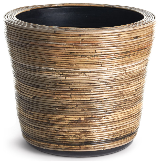 Wrapped Dry Basket Planter 20.75"