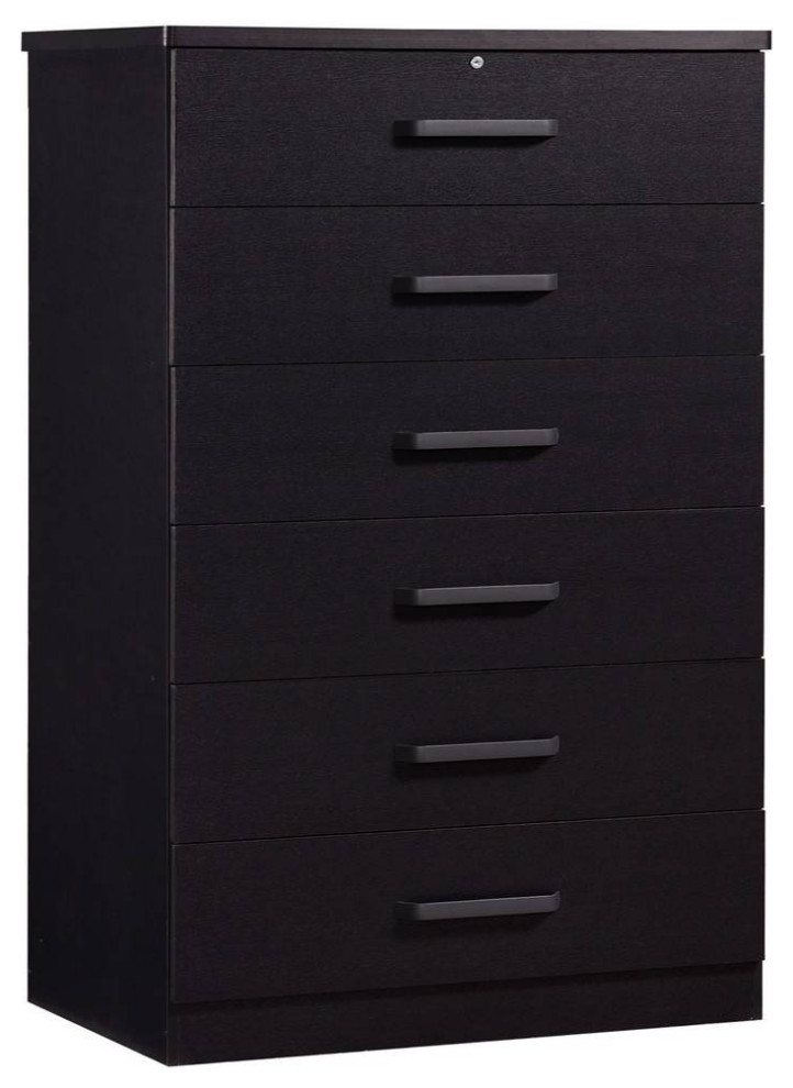 Better Home Products Liz Super Jumbo 6 Drawer Storage Chest Dresser