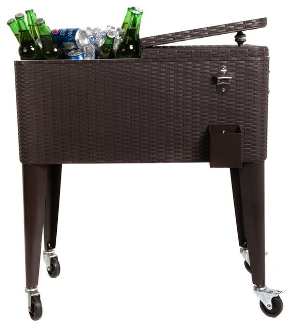 Patio Beverage Cooler Alfresco Home Verona Excellent Outdoor Patio Ice Coolers Modern Uamp With Beverage Cooler