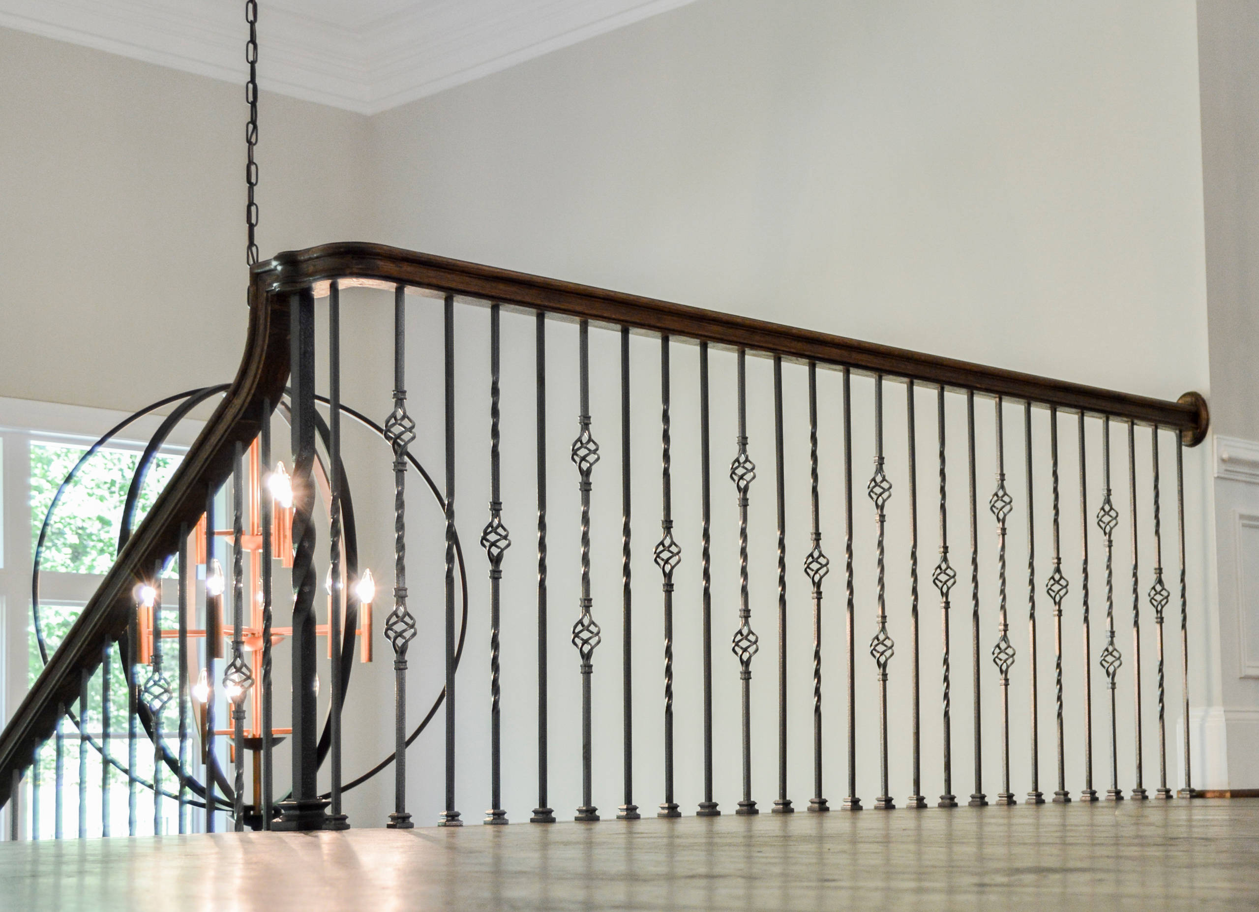 38_European Style Circular Balcony and Multi-level Staircase, Middleburg, VA 201