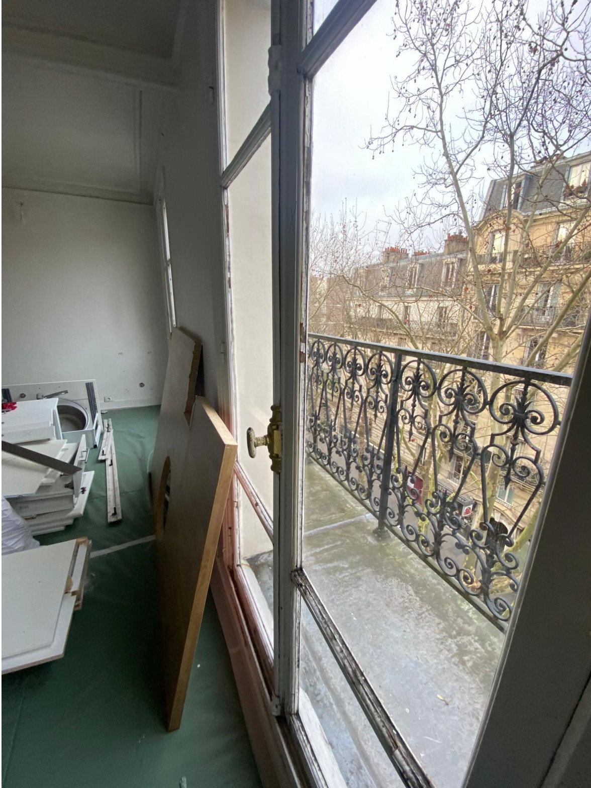Projet Buttes Chaumont, rénovation d'un appartement de 60m2