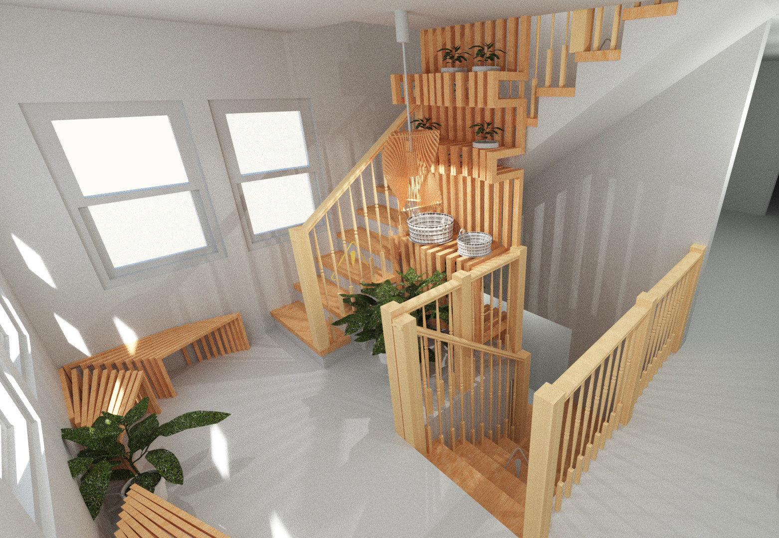 3 Story House Staircase - Photos & Ideas | Houzz
