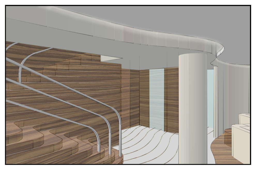 Эскиз квартиры в стиле яхты
