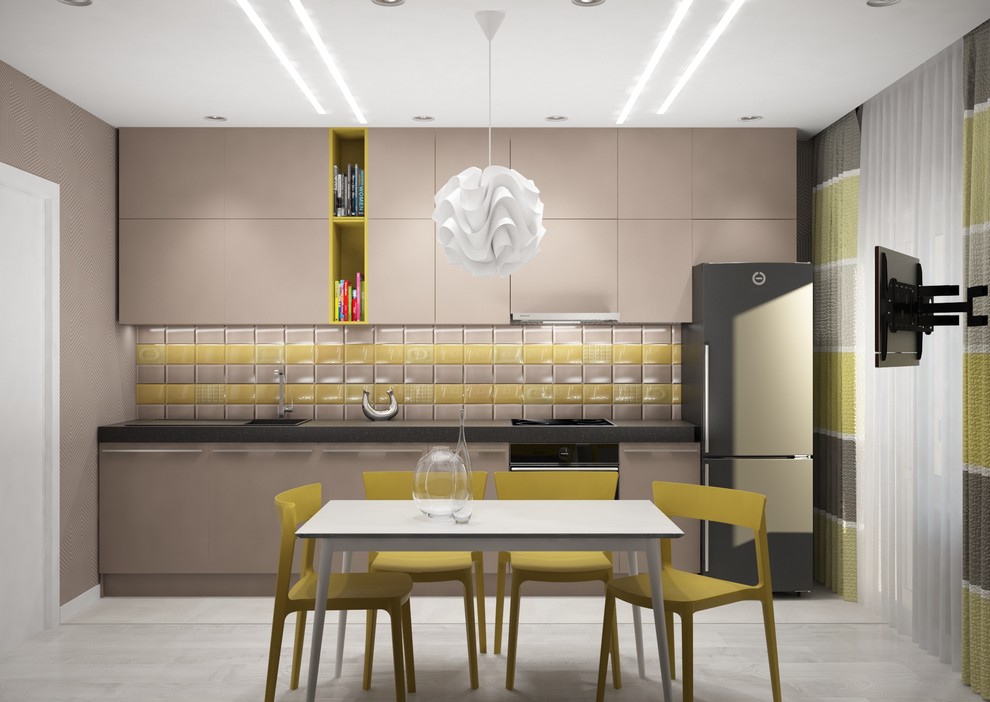 Яркая квартира для молодой пары