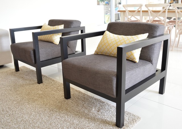Bespoke framed armchairs maritim-vardagsrum