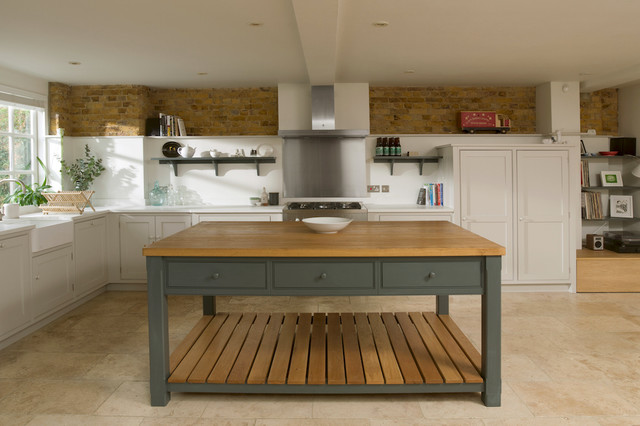 Transitional Kitchen nyklassisk-koek